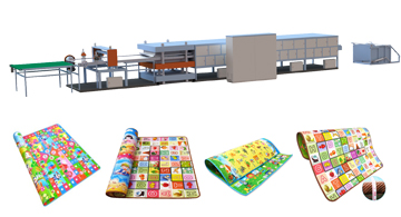 爬爬墊壓紋成型機